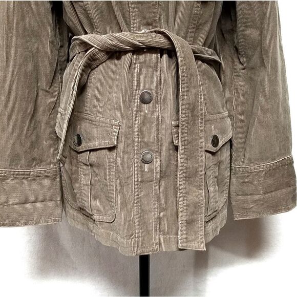 VINTAGE Gloria Vanderbilt Corduroy Utility Jacket - Picture 4 of 8
